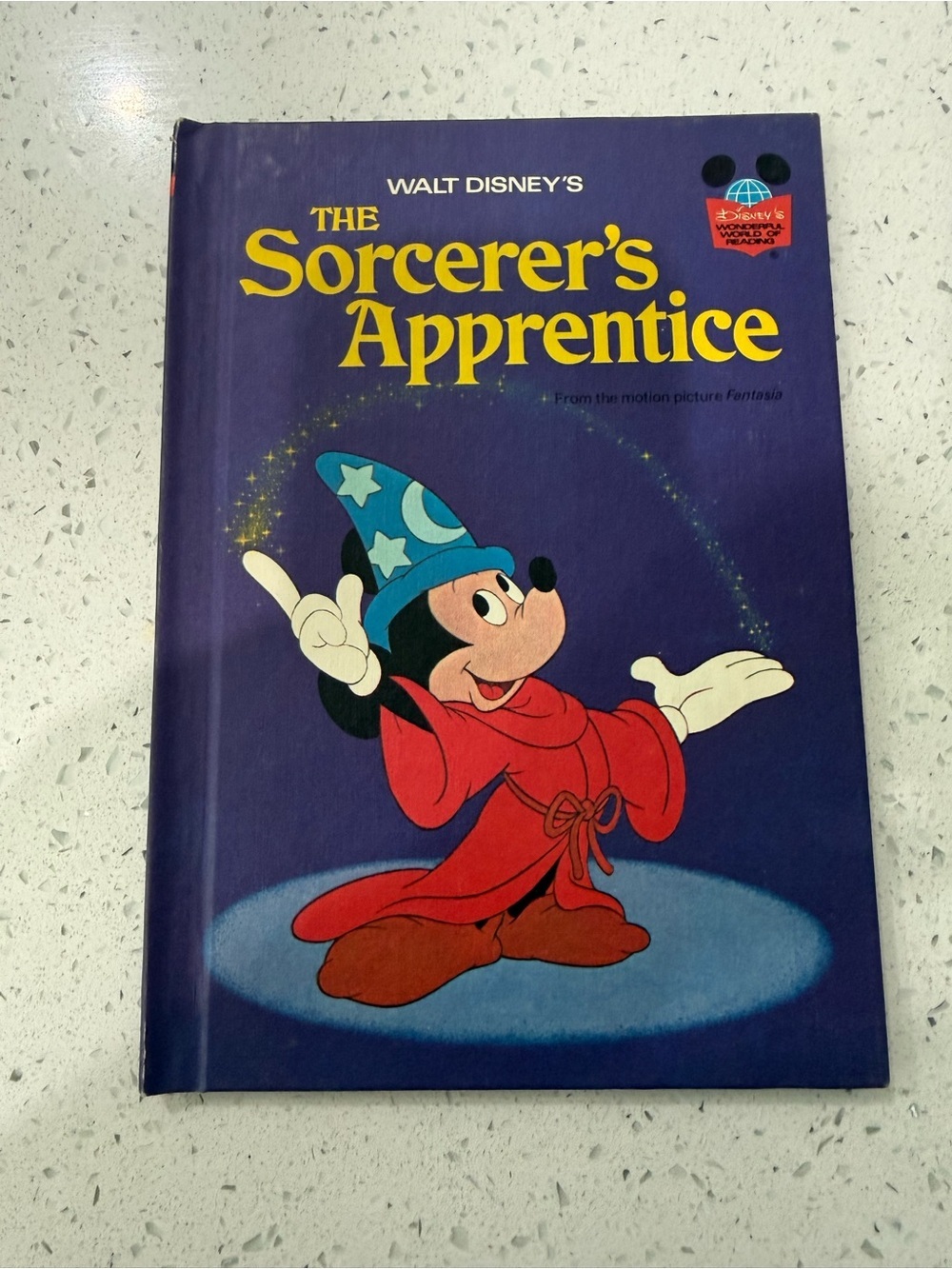 Disney Sorcerer's Apprentice Hardcover - Blue Cover with Red Robe